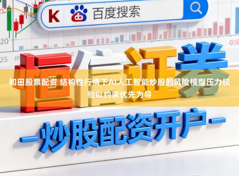 和田股票配资 结构性行情下AI人工智能炒股的风险模型压力校验以约束优先为导